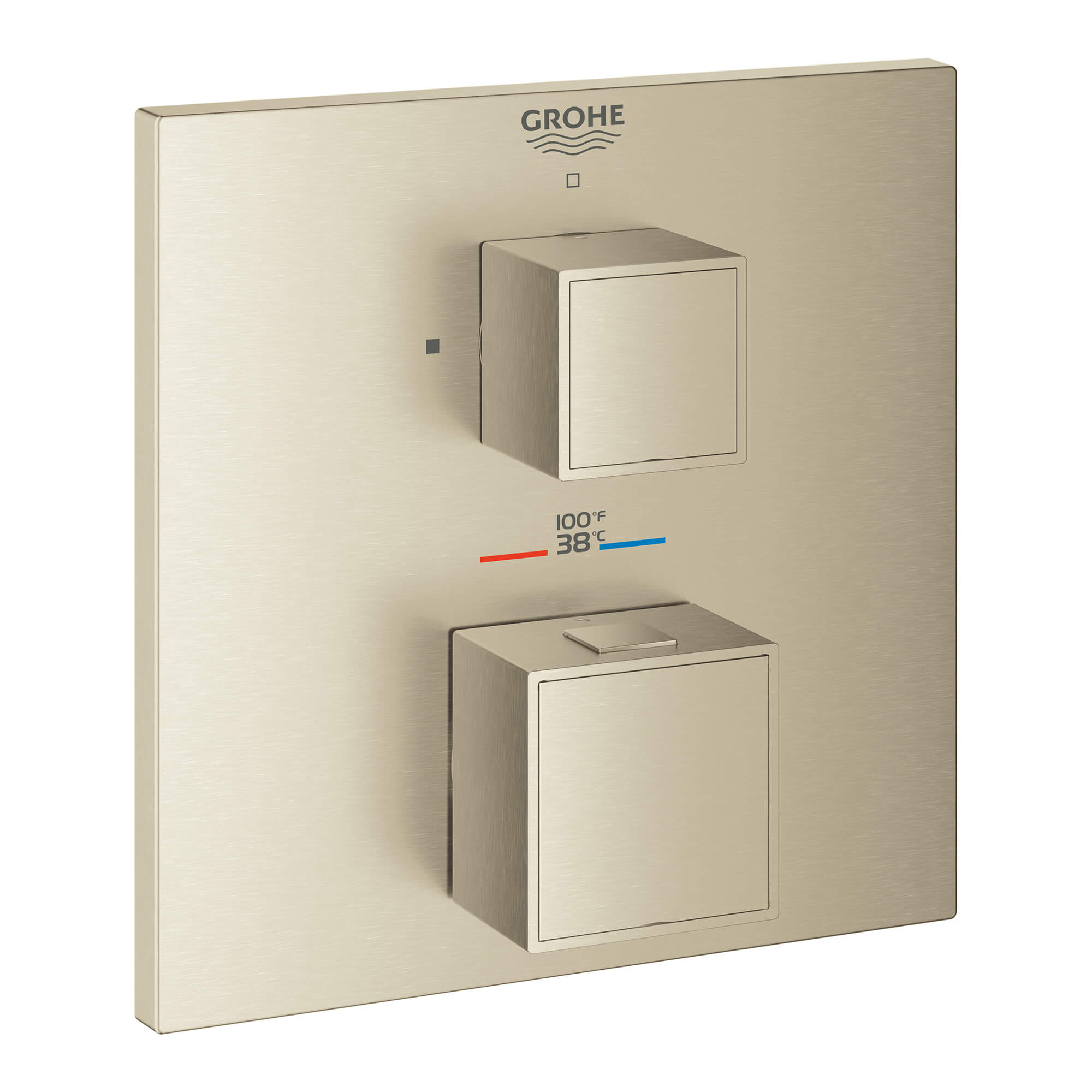 Dual Function 2Handle Thermostatic Valve Trim